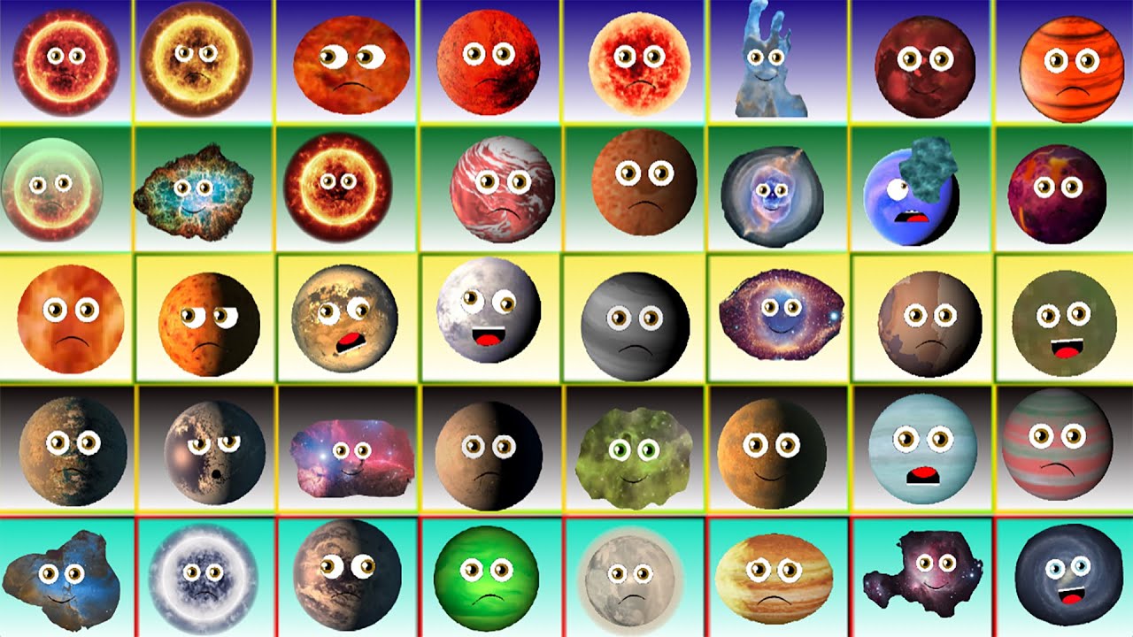 Ultimate Battle ! KLT Objcet Band 5,6  (Galileo  - Carina Nebula) |   Compilation SolarObjcet