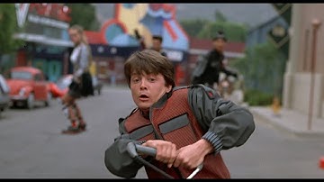 Back to the Future II (1989) - Hoverboard Chase