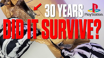 Unboxing 30-Year-Old PlayStation Controller – Did It Survive?