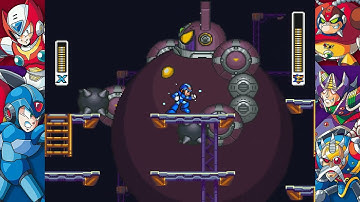 Mega Man X2 Gameplay Part 1: Intro and Wire Sponge