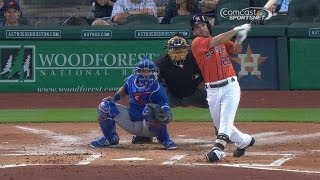 TOR@HOU: Altuve's reviewed RBI double ties game early