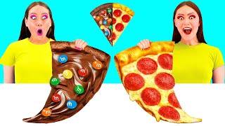 Укрась Пиццу Челлендж | Эпичная Битва с Едой от PaRaRa Challenge