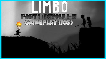 Limbo - iOS Gameplay Part 1 | Levels 1-11 | IYanYanI