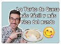 La tarta de queso más fácil y más rica del mundo! Lista en 10 minutos!