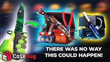 AK47 CASE HARDENED FACTORY NEW! Casehug Case Opening! Casehug Promo Code 2025