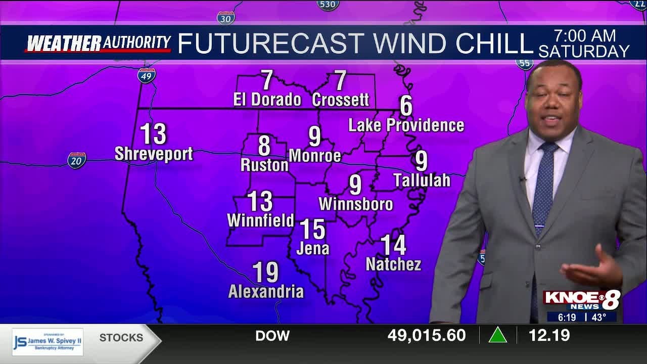 KNOE Wednesday Evening Forecast with Chief Meteorologist Marcus Walter