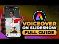 How To Do Voiceover On Adobe Express Slideshow (FAST & EASY) | 100% WORKS | NO Yapping, To The Point