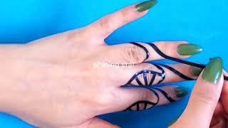 اجمل تصاميم شرائط الحنه السودانية بشكل جديد وأنيق |Henna strips design in a new and beautiful way ?