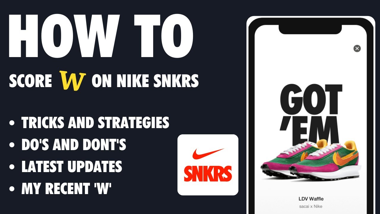 HOW to WIN Sneakers on NIKE | Latest Updates 2022 for INDIA | TRICKS that are revealed - YouTube