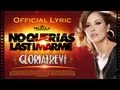 Gloria trevi no queras lastimarme official lyric