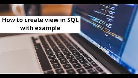 SQL CREATE View Statement with an example In Urdu / Hindi - Learncodeweb