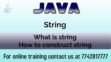 string class in java in hindi | strings in java