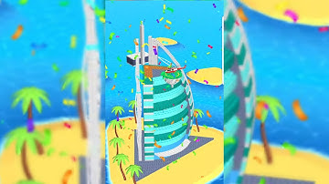 Idle Construction 3D Level 8 (Burj Al Arab)