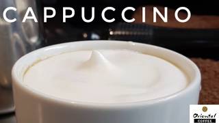 Hot Cappuccino วิธีชง คาปูชิโน่ร้อน /Oriental Coffee #19