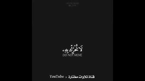 (بل الإنسان على نفسه بصيره).إدريس أبكر تلاوة خاشعة جدا 🌱🥀