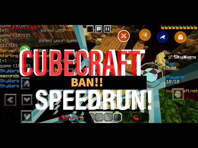 mcpe Cubecraft Legit BAN SPEEDRUN! with TOOLBOX PREMIUM FREE! class=