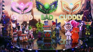 Team Good, Bad, \& Cuddly On Stage | Masked Singer | SEASON 7