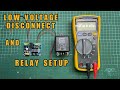 Tutorial paano mag wiring ng low voltage disconnect at relay  xhm609 lvd  tagalog tutorial