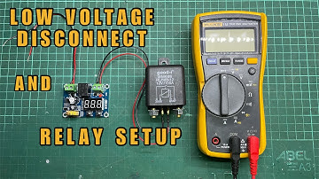 Tutorial: Paano mag wiring ng Low Voltage Disconnect at Relay | XH-M609 LVD | Tagalog Tutorial