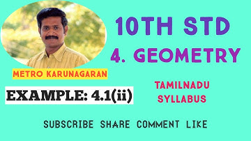 10th Std Maths Example 4.1(ii) Show that triangle PST is similar to ∆ PQR