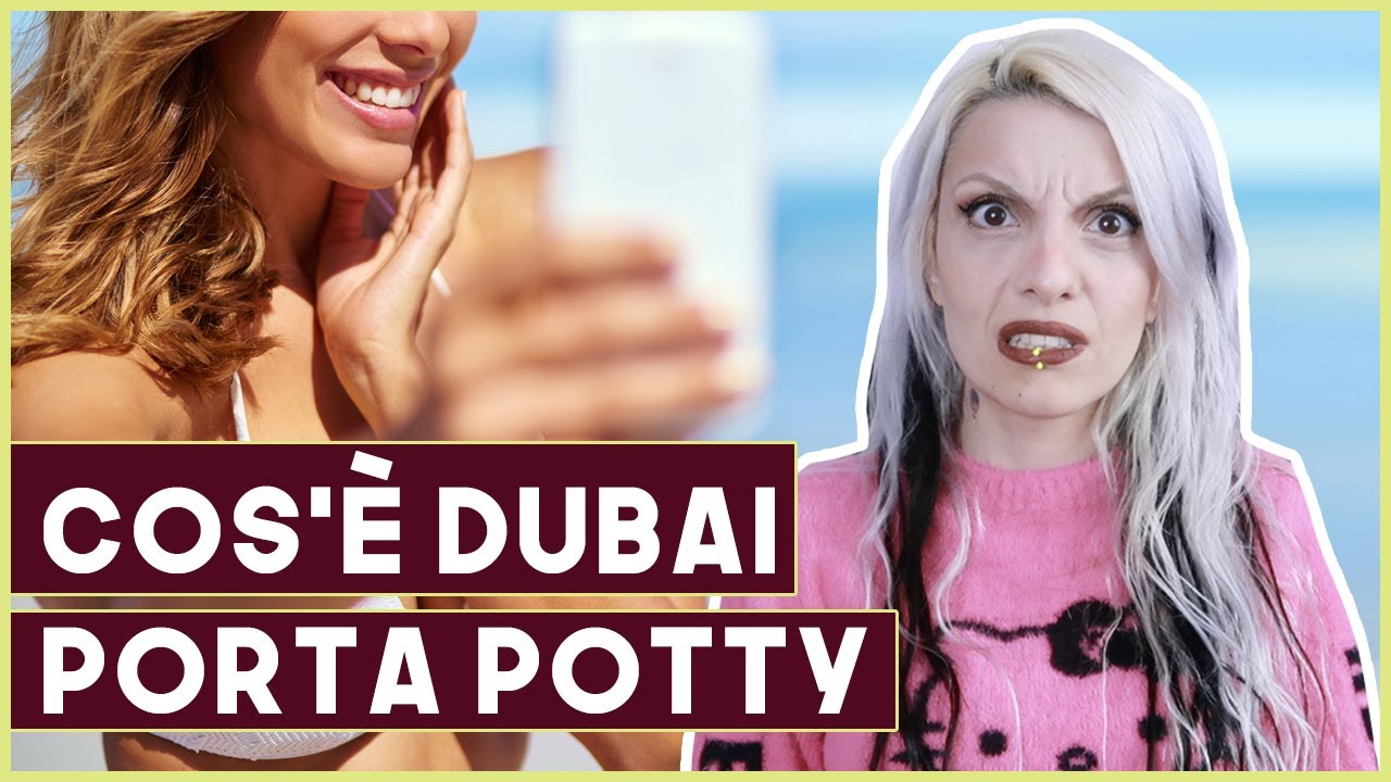 Influencer A Dubai Porta Potty Cosè 🤮 Bixs Coven Barbiexanax