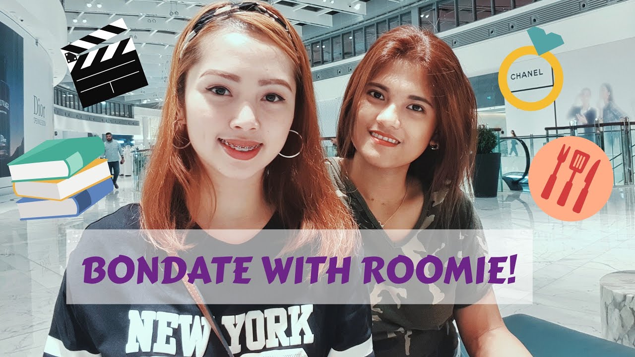 VLOG Bonding Time with Roomie Around Dubai Mall | Ronxjdiaries - YouTube