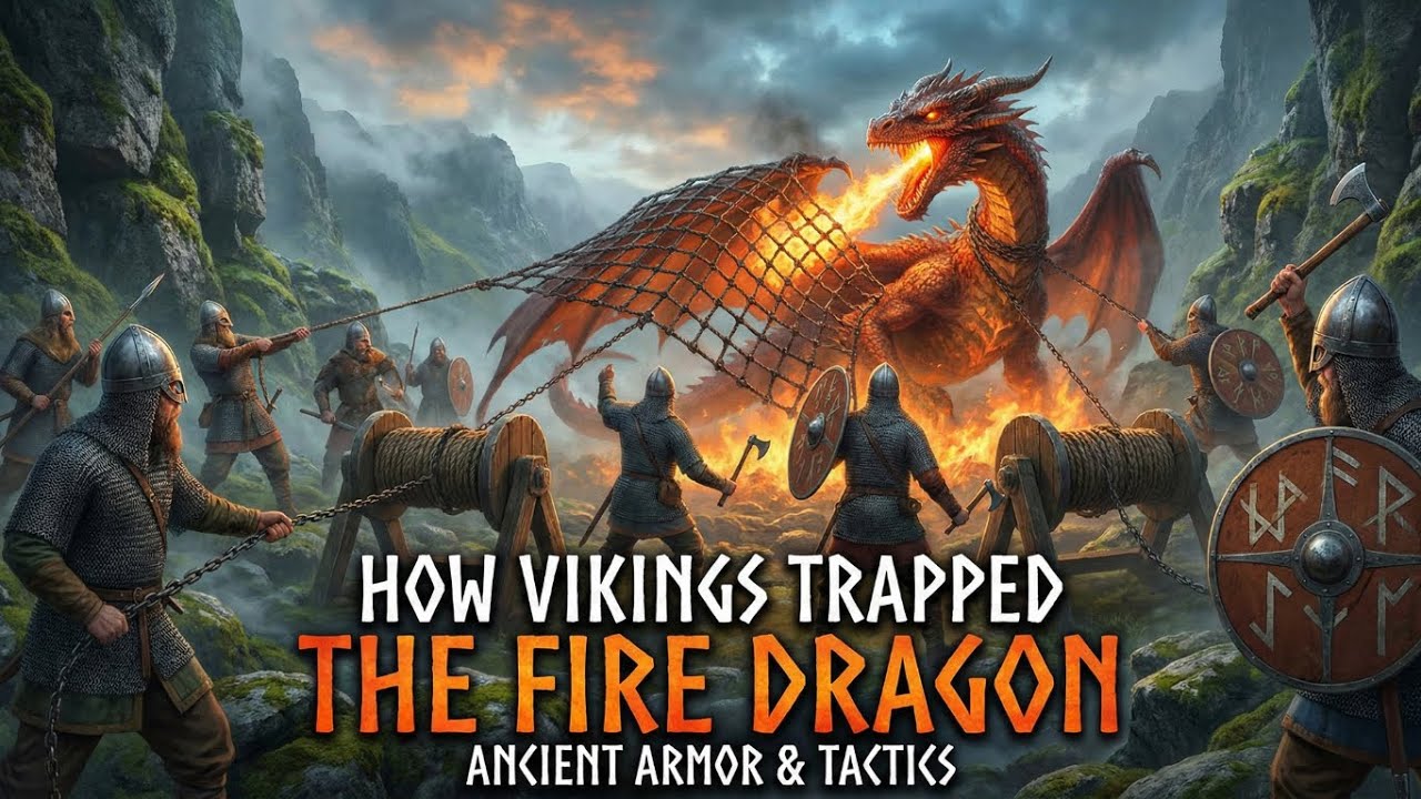How Vikings Trapped The Fire Dragon: Ancient Armor & Tactics