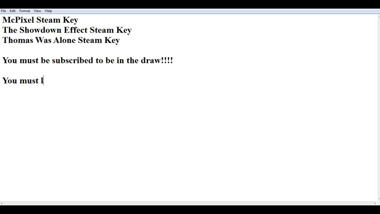 FREE STEAM GAMES GIVEAWAY (CLOSED)