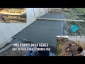 Small Concrete Slab Project | Less than $200!