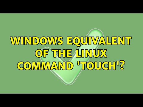Windows equivalent of
