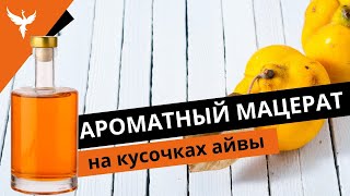 Ароматный мацерат на кусочках айвы из магазина. Ура! Получилось! Это то что нужно!