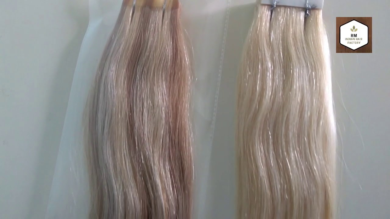 Indian Natural Hair Tape In Hair Extensions With Rm Indian Hair