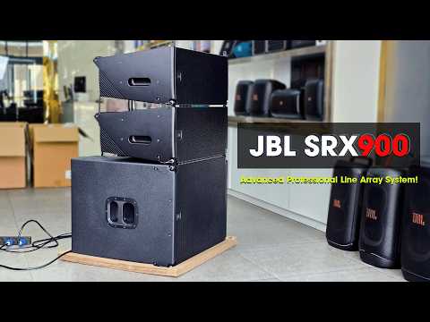 JBL SRX900 Series | Modern Professional Line Array Sound System!