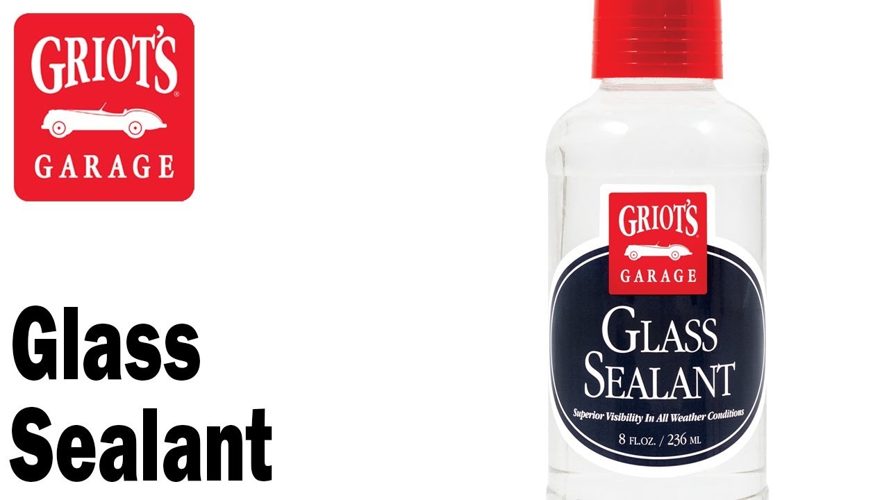 Griot's Garage - Glass Sealant: Water can kiss your glass goodbye