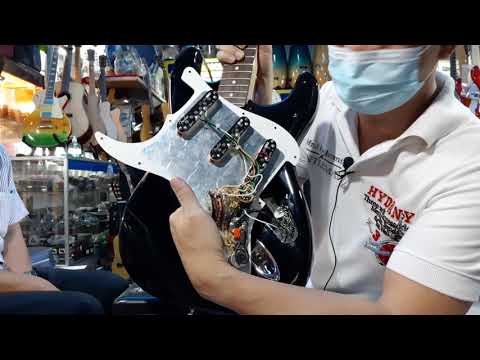 tui980 : Fender USA..S1 switch .เก็บในกล่องแต่คอกีตาร์.แตกข้าง.งง เลย #ซ่อมกีตาร์