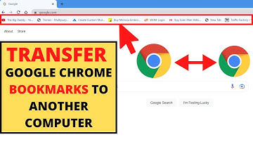 How To Transfer Google Chrome Bookmarks to Another Computer | Transfer Chrome Bookmarks 2022
