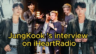 Jungkook's Interview On Iheartradio #Jk #Jungkook #Bts #Golden