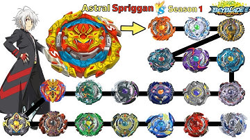 베이블레이드 버스트 다이너마이트 DB 아스트랄 스프리건 VS 시즌2 Beyblade Burst DB 【Astral Spriggan VS ALL Season 1】 Marathon