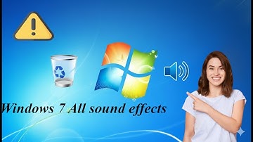 🎵 **Windows 7 All Sound Effects (Startup, Error, Logon, Logoff & More!)** 🎵#viral #windows