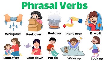 Phrasal Verbs  for Everyday Life | Phrasal verbs with Action | English Vocabulary