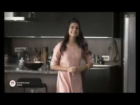 samantha myntra ad dress