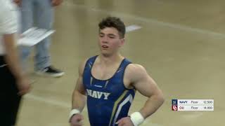 Navy vs  Oklahoma Men's Gymnastics (3924)