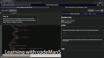 learn2code | freeCodeCamp (New) Responsive Web Design  -  Building a Quiz: Step 30