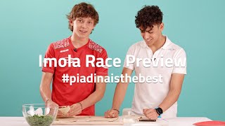 Piadina is the best  |  Imola Race Preview with Andrea Kimi Antonelli and Arvid Lindblad
