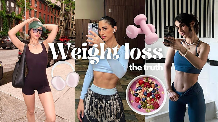 how I lost 20 pounds (& eat whatever i want)
