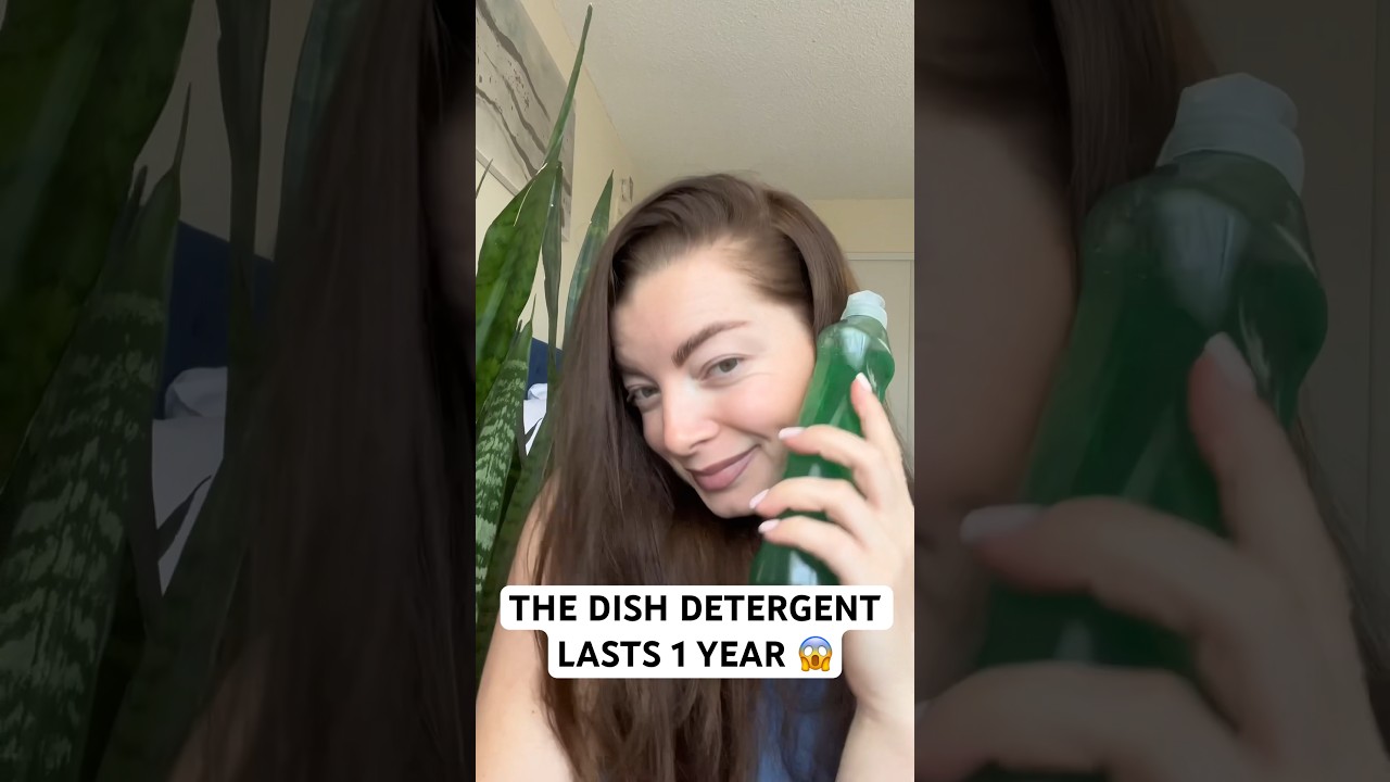 THE BEST DISH SOAP 🤯 THAT LASTS 1 YEAR 