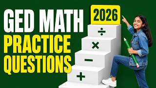 GED Math 2026 practice questions #gedstudyguide #internationallyeducatednurse