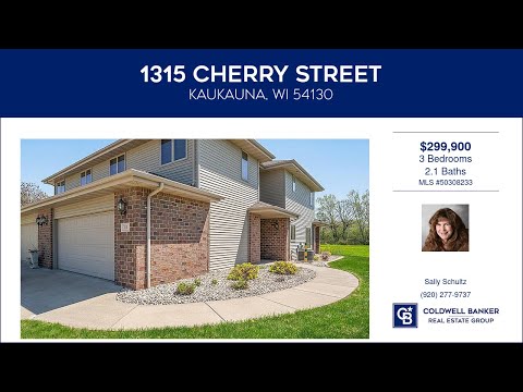 1315 CHERRY Street, Kaukauna, WI home video tour