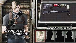 Resident Evil 4 (PS4 1080p 60fps) - The Mercenaries - Leon Kennedy (All Stages)