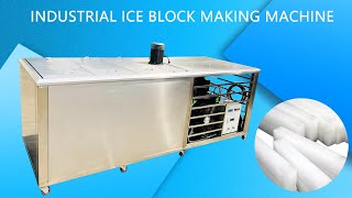 1 Ton/Day Ice Block Making Machine - Commercial Ice Maker for Restaurants, Hotels & Fishing Industry